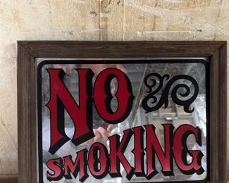 Vintage No Smoking Wall Art