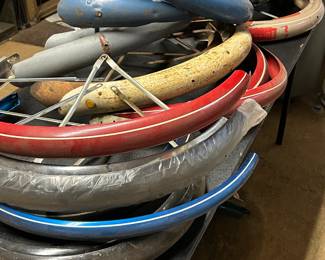 Vintage Bicycle Frames, Fenders, Wheels and Restoration Parts.