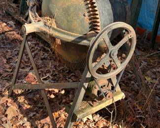 Vintage Concrete Mixer