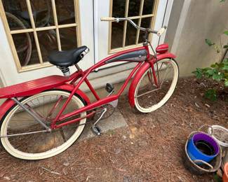 Antique and Vintage Bikes / Bicycles. Shelby, Western Flyer and Schwinn Brands.