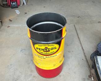 Pennzoil Shop Trash Can
