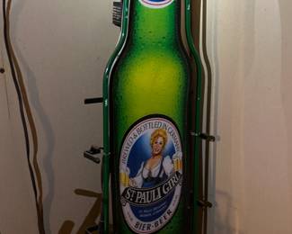 VIntage St Pauli Girl Neon Sign