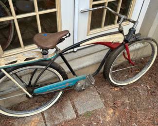 Antique and Vintage Bikes / Bicycles. Shelby, Western Flyer and Schwinn Brands.