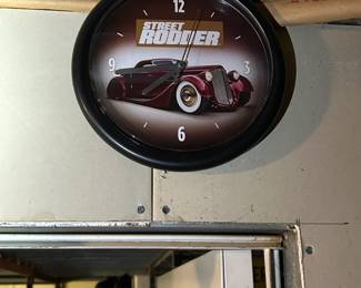 Street Rodder Wall Clock