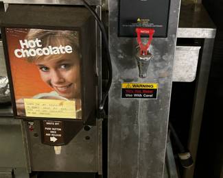 Restaurant Equipment - Hot Chocolate and Coffee Dispensers