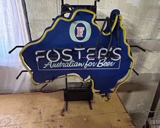 Fosters Beer Neon Sign