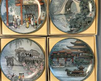 Vintage Chinese Imperial Porcelain - Collectors Plate. Each plate has original packaging and paperwork.