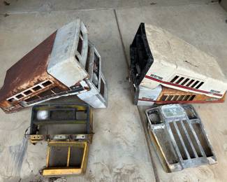 Vintage Craftsman Tractor Hoods