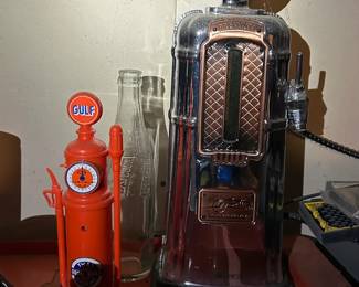 Vintage Tabletop Gas Pump Displays