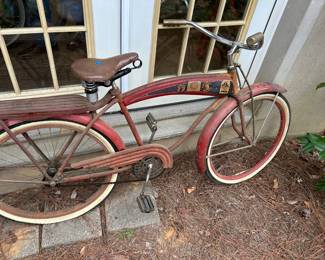 Antique and Vintage Bikes / Bicycles. Shelby, Western Flyer and Schwinn Brands.
