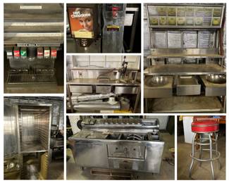 Restaurant Equipment Collection - Krispy Kreme and T.G.I. Friday's