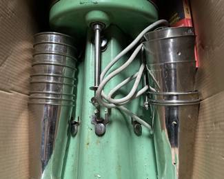Vintage Hamilton Beach 40DM 3 Head Triple Malt Milkshake Mixer - Working