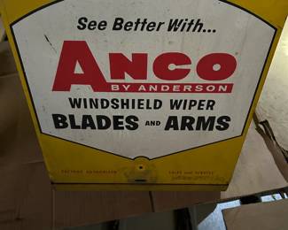 Vintage 1960's ANCO Windshield Wiper Display