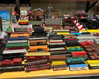 Lionel Train collection that dates back to the early 1900's through recent.