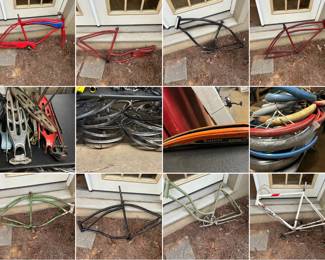 Vintage Bicycle Frames, Fenders, Wheels and Restoration Parts.