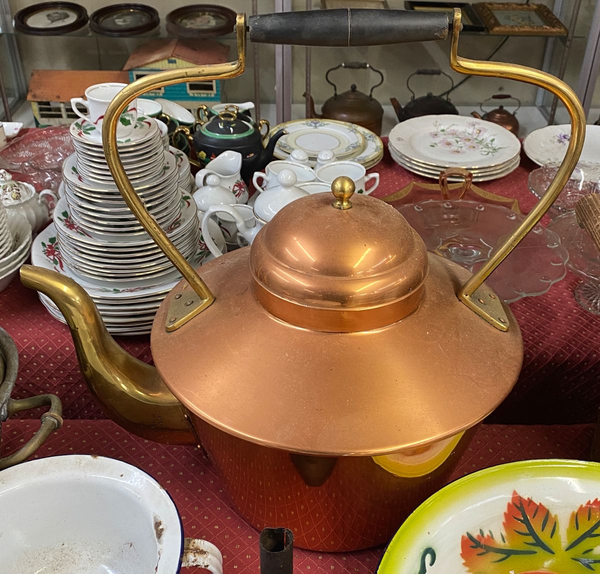 Large Copper Teapot