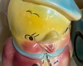 American Bisque Baby Chick Cookie Jar