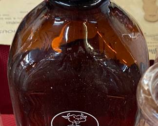 Amber Guilford Dairy Bottle
