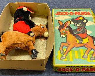 Vintage Wind-up Jock-O-Panda 