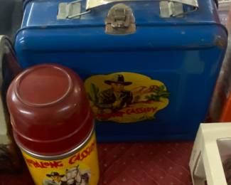 Old Hopalong Cassidy Lunchbox and Thermos