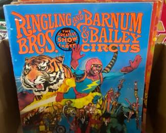Assorted Ringling Brothers and Barnum Bailey Circus Programs