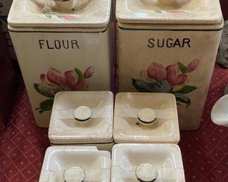 Vintage Canister Set