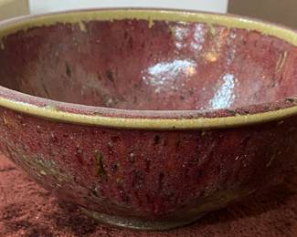 1986 Ben Owen III Pottery Bowl