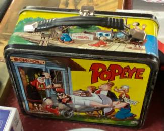 Vintage Popeye Lunchbox