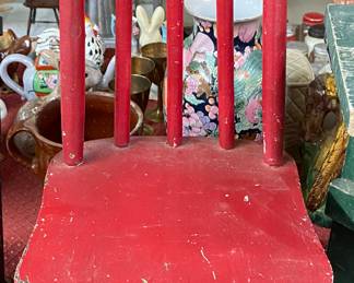 Vintage Wooden Child's Chair
