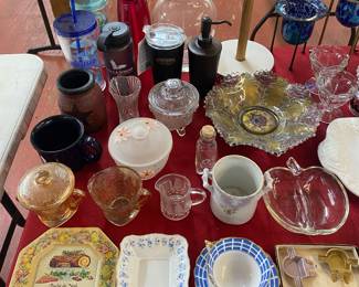 Assorted Glassware
