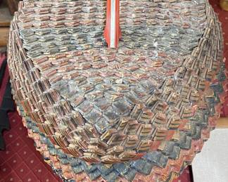 Old Tramp Art Heart Box