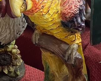 Vintage Parrot/Macaw Figure