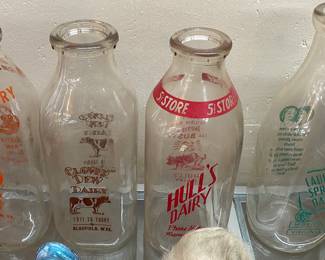Old ACL Milk Bottles