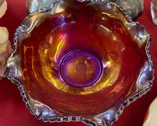Carnival Glass Bowl