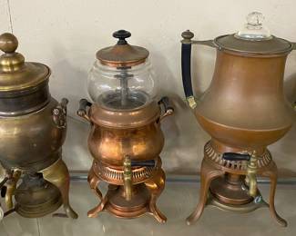 Brass and Copper Samovars 