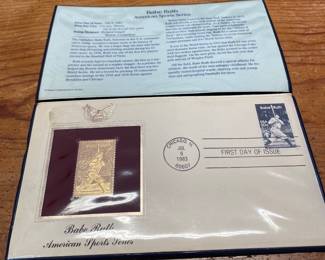 Babe Ruth First Day Cover