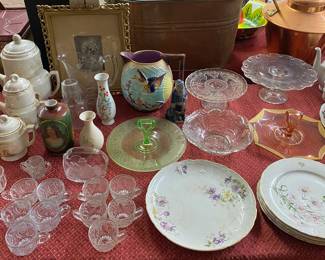 Pressed and Depression Glass