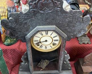 Assorted Gingerbread Mantle Clocks