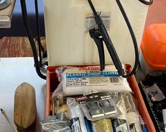 Yard Sprayer/Paint Supplies