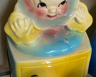 American Bisque Jack in the Box Cookie Jar