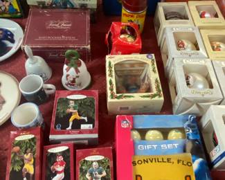 Hallmark and Christmas Ornaments