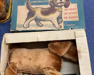 Battery Operated Cragstan Robo the Frisky Puppy with Box