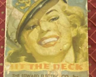 WW2 Era Risque Playing Cards