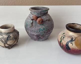 Miniature pottery decor