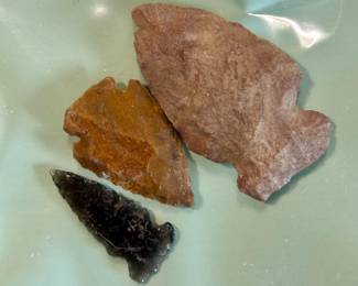 Native American Authentic Arrowheads