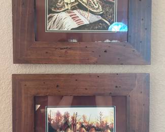 Framed Native American Art