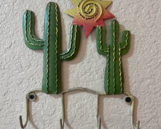 Cactus hanging wall hooks