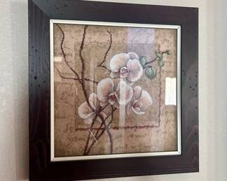 Orchid flower painting