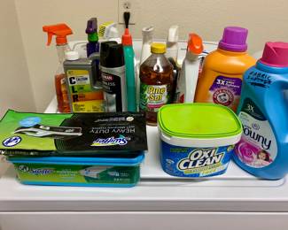 Cleaning supplies 
