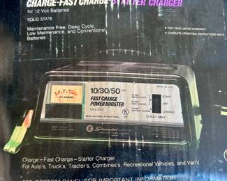 Fast charge power booster